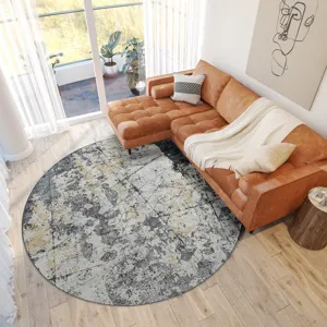 Camberly Midnight 8\' x 8\' Round Rug