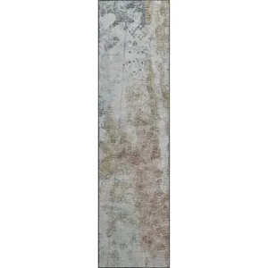 Camberly Mineral Blue 2\'3\" x 7\'6\" Runner Rug