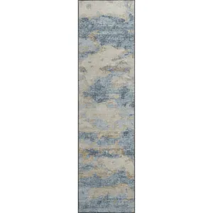 Camberly Indigo 2\'3\" x 7\'6\" Runner Rug