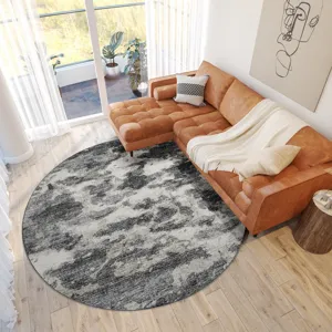 Camberly Midnight 8\' x 8\' Round Rug