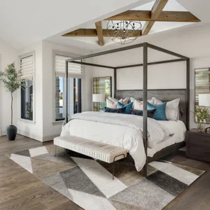 Carmona Pewter 5\'1\" x 7\'5\" Rug