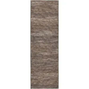 Ciara Chocolate 2\'6\" x 12\' Runner Rug
