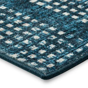 Delano Navy 2\'6\" x 8\' Runner Rug