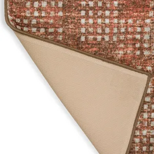 Delano Paprika 8\' x 8\' Round Rug