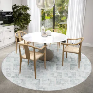 Delano Tin 4\' x 4\' Round Rug