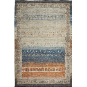 Indoor/Outdoor Karaj Brown Rug
