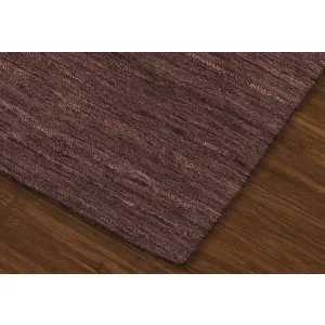 Rafia  Plum 3'6"x5'6"