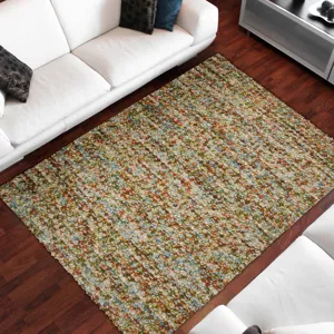 Hanu Green 3\'6\" x 5\'6\" Rug