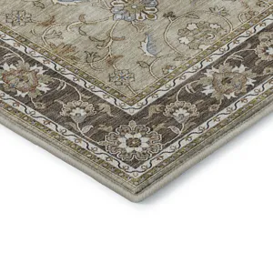 Luxury Washable Hatay Beige 10\' x 14\' Rug