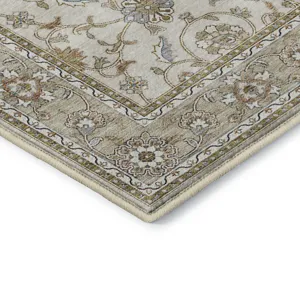 Luxury Washable Hatay Ivory 9\' x 12\' Rug