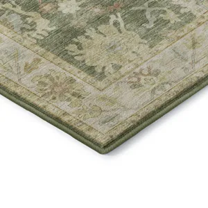 Luxury Washable Hatay Aloe 9\' x 12\' Rug
