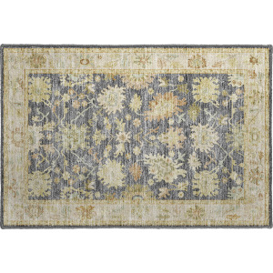 Luxury Washable Hatay Gray Rug