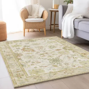Luxury Washable Hatay Ivory 8\' x 10\' Rug