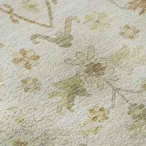 Luxury Washable Hatay Ivory 8\' x 10\' Rug