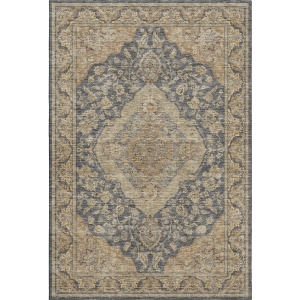 Luxury Washable Hatay Charcoal Rug