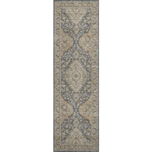 Luxury Washable Hatay Charcoal 2'3