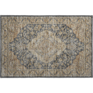 Luxury Washable Hatay Charcoal Rug