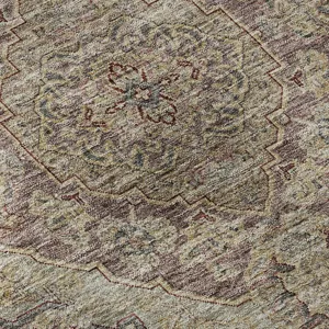 Luxury Washable Hatay Garnet 5\' x 7\'6\" Rug