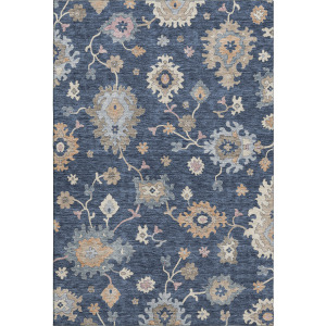 Luxury Washable Hatay Navy Rug