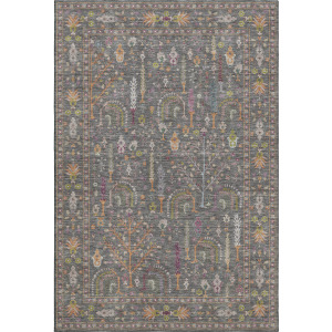 Luxury Washable Hatay Gray Rug