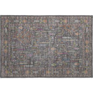 Luxury Washable Hatay Gray Rug