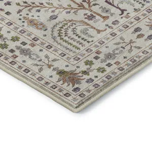 Luxury Washable Hatay Ivory 8\' x 10\' Rug