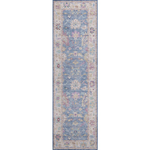 Luxury Washable Hatay Blue 2'3