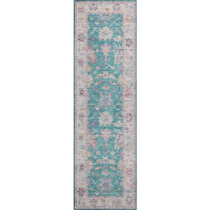 Luxury Washable Hatay Teal 2'3