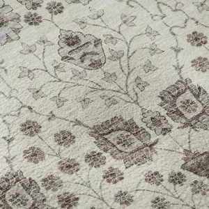 Luxury Washable Hatay Ivory 5\' x 7\'6\" Rug