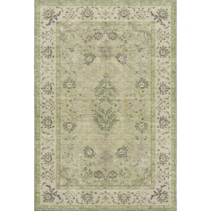 Luxury Washable Hatay Aloe 8\' x 10\' Rug