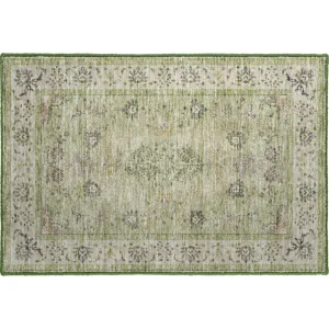 Luxury Washable Hatay Aloe 1\'8\" x 2\'6\" Rug