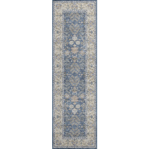 Luxury Washable Hatay Blue 2'3