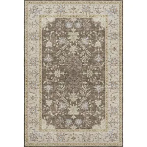 Luxury Washable Hatay Brown 9\' x 12\' Rug