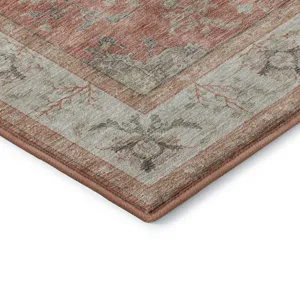 Luxury Washable Hatay Coral 5\' x 7\'6\" Rug