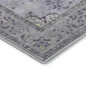 Luxury Washable Hatay Lavender 9\' x 12\' Rug
