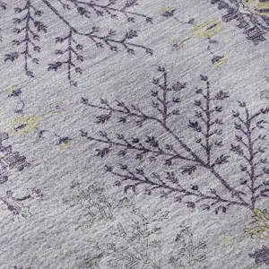 Luxury Washable Hatay Lavender 9\' x 12\' Rug