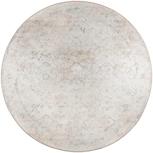 Jericho Pearl 4\' x 4\' Round Rug