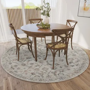 Jericho Linen 10\' x 10\' Round Rug