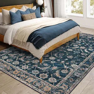 Jericho Navy 8\' x 10\' Rug