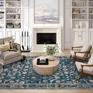 Jericho Navy 8\' x 10\' Rug