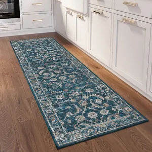 Jericho Navy 2\'6\" x 8\' Runner Rug
