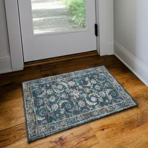 Jericho Navy 2\' x 3\' Rug