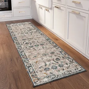 Jericho Taupe 2\'6\" x 8\' Runner Rug