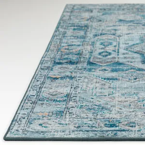 Jericho Denim 2\'6\" x 10\' Runner Rug