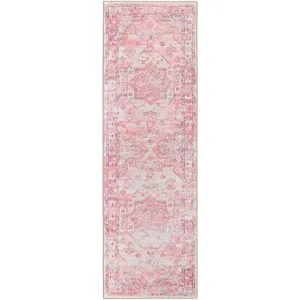 Jericho Rose 2\'6\" x 12\' Runner Rug