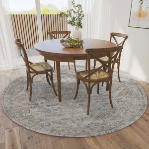 Jericho Tin 6\' x 6\' Round Rug