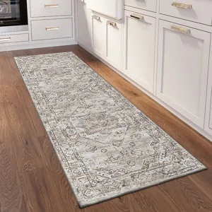 Jericho Tin 2\'6\" x 12\' Runner Rug