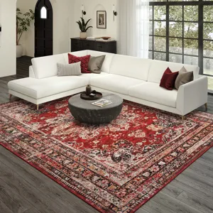 Jericho Garnet 3\' x 5\' Rug