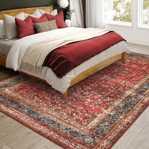 Jericho Scarlett 5\' x 7\'6\" Rug
