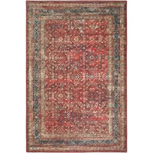 Jericho Scarlett 5\' x 7\'6\" Rug